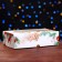 Folding box with the New Year Gifts window, 25 x 15 x 7 cm