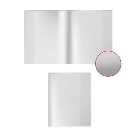 PP cover, 212 x 347 mm, 50 microns Erichkrause Fizzy Clear for notebooks and diaries-1