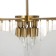 Cauces "Big Chips" E14 5x40W gold 60x60x11 cm Bayerlux