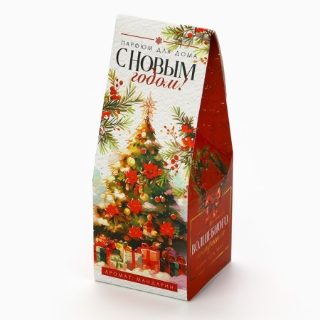 New Year. Diffusor Aromatic sticks New Year's “Dreams will come true”, for the New Year, the aroma of Mandarin, 30 ml-5