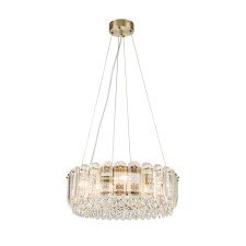 Suspended Indigo, 12039/6p Brass. 6x40W, E14, 500x500x220/1220 mm