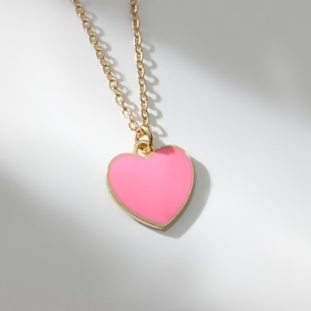 Pens "Heart" Tenderness, Pink color in gold, 40 cm-4