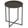 Journal table "Björn", 420 × 420 × 505 mm, color black loft / black