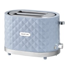 Toster Galaxy Gl 2912, 1200 W, 7 frying modes, 2 toasts, gray-blue