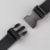 Holder for the straps of a backpack: Fastex 25 mm, with regulators, maximum sling length 50 cm, black color