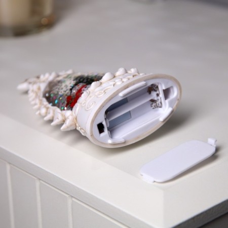 LED figure "Snowman" 9 × 15 × 4 cm, plastic, batteries AAAX2 (not in the kit), glow warm white-2