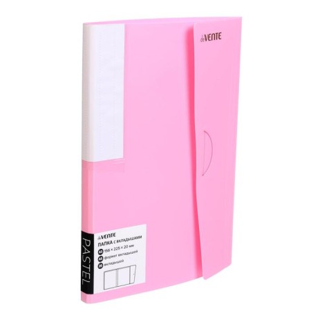 Folder 20 liners A5, 500 μm, Devente Pastel, sand, valve, pink-1