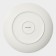 A set of plates of dining porcelain Magistro Lofty, 6 objects: D = 26.7 cm, white color
