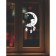 Decorative sticker for windows "Bear for a month" 35x20 cm