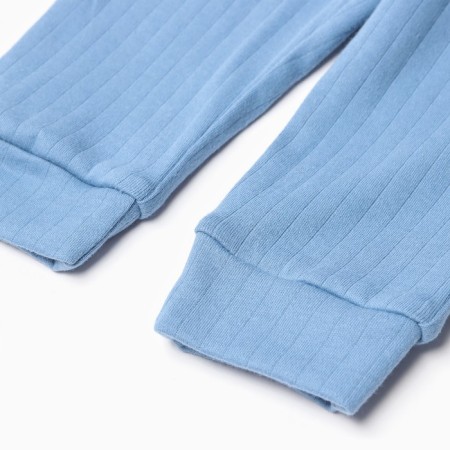 Pants are children, blue color, height 74 cm-2