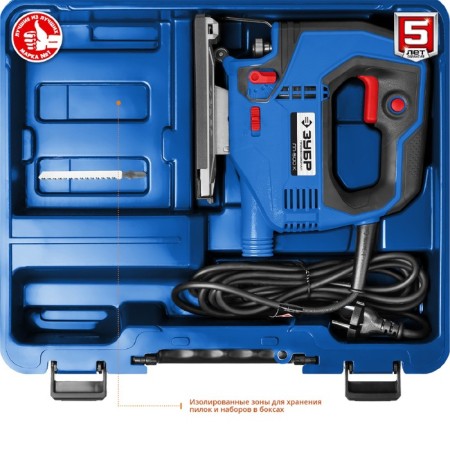 Electric Lobzik "bison" LP-500 K, 500 W, stroke 18 mm, 600-3000 move/min, case-5
