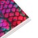 The weekly dated 2025, Escalada "Snake", 180 x 127 mm, soft cover, PVC, 64 sheets, pancake embossing, block 70, raspberry