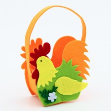 Easter decor basket 