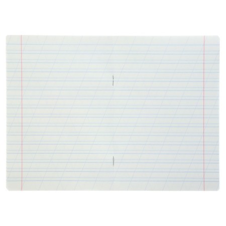 Notebook 12 sheets in the slanting line, cover coated cardboard, mix-1