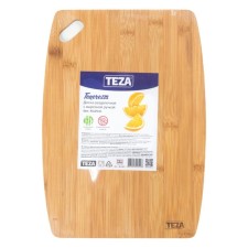 Defense board with a tenerezza cut handle, 35x25x1.2 cm, bamboo