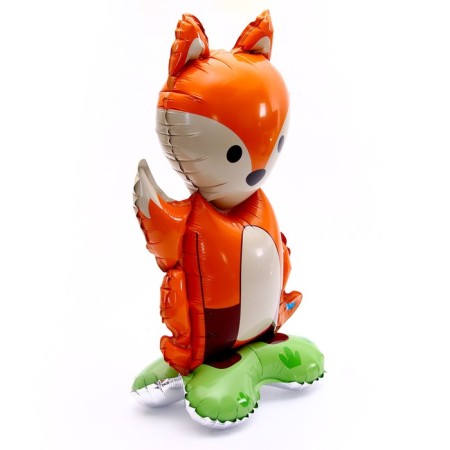 Foil ball 18 "Sweet Fox", on a stand, under the air-1