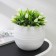 Pot "duet", 1.5 l, white color