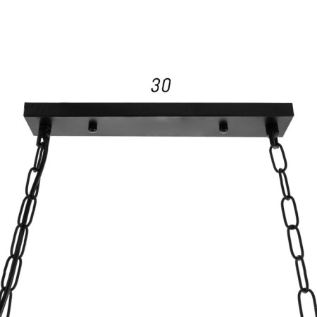 Lamp 2608/4 E27 40W Black 63x25x25-125 cm Bayerlux-5