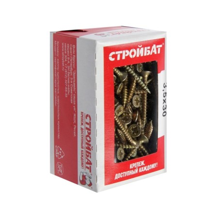 Universal yellow screws 3.5x30, 200 pcs-1