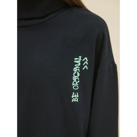 Jumper for girls, height 122 cm, black color-4