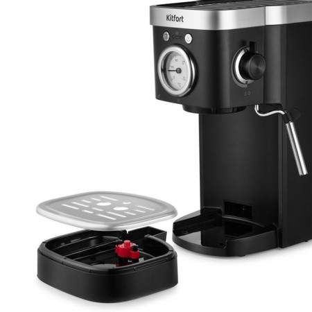 Coffee machine KitFort KT-788, 1100 W, 15 bar, 1.2 l, cord length 0.7 m-4