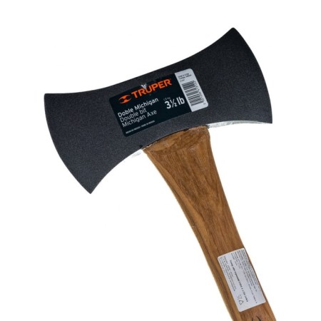 Double -sided ax, an ax made of wood, 88 cm, Truper-2