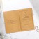 Invitation to the wedding "Piono", craft, with embossing