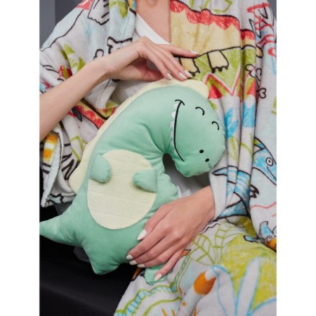 Decorative pillow Dinosaurs, size 29x40 cm