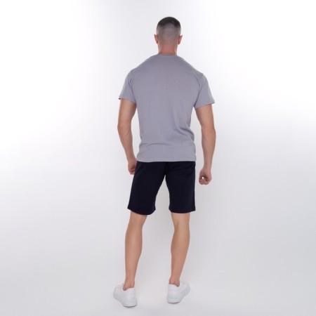 T -shirt male, gray color, size 50-4