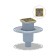 Gag Bronze de Luxe 21986-5902, vertical, d = 100 mm, 100x100 mm, brass, bronze