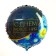 Foil ball 18 "Happy Birthday", circle