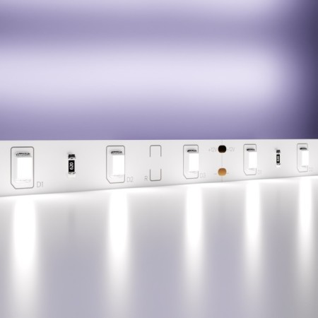 LED tape Maytoni, 12V, IP20, 2835, 4.8W/m, 6000K, 5 m, monochrome glow