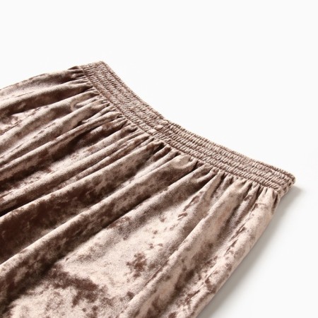 Homemade pants KAFTAN VELVET 52-54, coffee-1