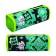 Penal soft, 1 compartment, quadro, 70 x 200 mm, Hatber "Pixel" silicone+textiles, green npn_72259