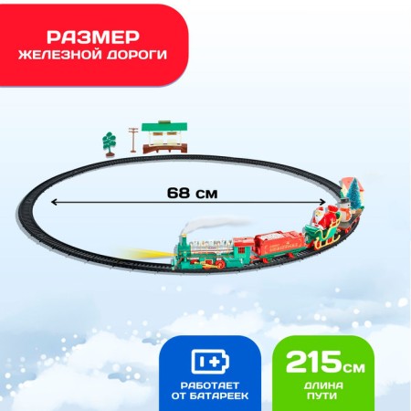 The railway "New Year's Express", works from batteries-4