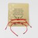 Bracelet-reinforcing “Red thread” in love Friends forever, set 2 pcs., Color mix, d = 5.5 cm
