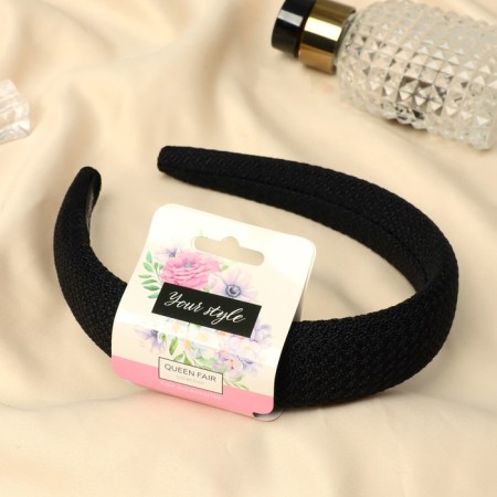 Hair cap "Toliman" 3 cm, black-1
