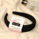 Hair cap "Toliman" 3 cm, black