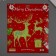 Stick phosphorus plastic "Deer and gift" set 3 pcs 28.5x23.5 cm