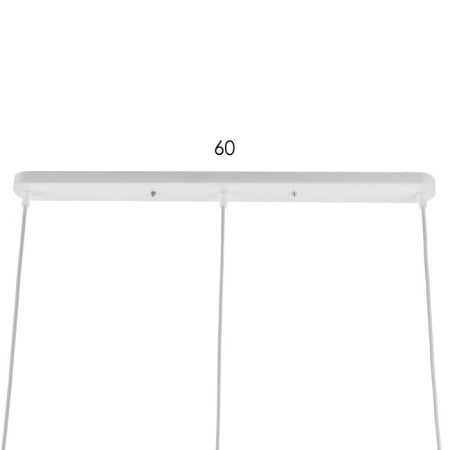 Lamp Bayerlux suspension Bayerlux "cone" 3he14 40W white d = 16, h = 20+60 cm-4