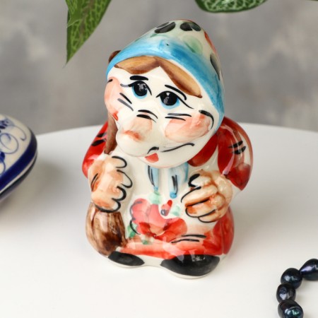 Souvenir "Busya", gzhel, color, 12x8 cm-5