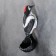 Decorative suspended feeder "woodpecker" good souvenirs from polystone, 12x27cm, medium