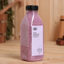 Salt for a bath and a bath in a bottle 