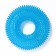 The toy luminous for dogs "chewing ring", tpr, 12 cm, blue