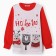 Pajamas for a boy, red color, height 104 cm