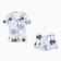 Women's pajamas (shirt and shorts) KAFTAN MAGIC NIGHT size 40-42, blue color