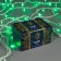 Garland “thread” 10 m, IP44, UMS, white thread, 100 LED, Green glow, 220 V