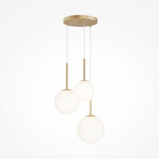 Suspension lamp Maytoni Mod321PL-03G1, 3CHE14, 40W, 40x40x222.5 cm, color gold