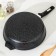 Frying pan “Granite Star”, D = 28 cm, plastic handle, glass cover, anti -stick coating, black color