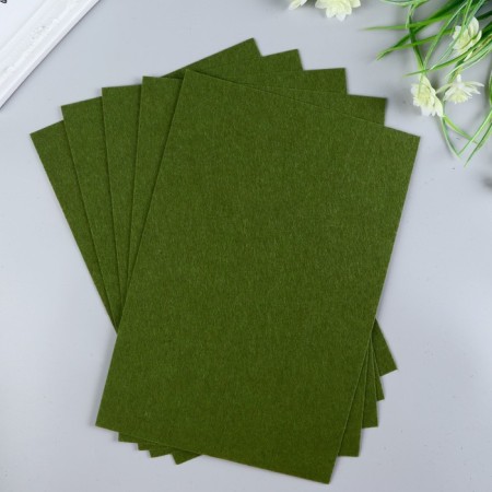 Hard felt 1 mm 20x30 cm swamp-1